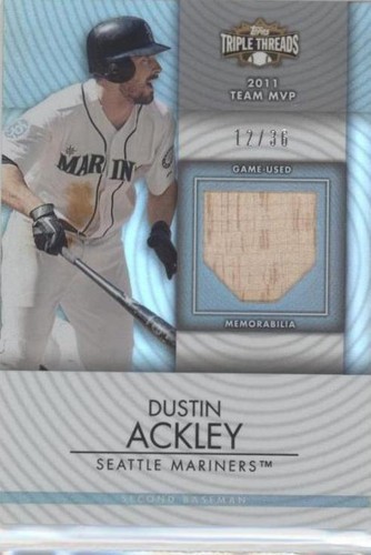 2012 Topps Triple Threads - Dustin Ackley #TTUR-260