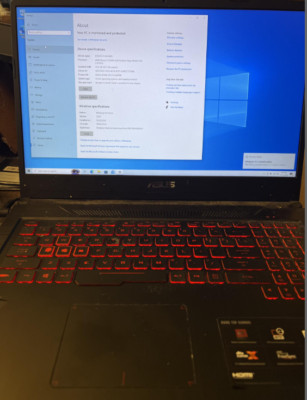 ASUS TUF Gaming FX705DY 17.3'' AMD Ryzen 5 3550H 32GB Ram 1TB SSD
