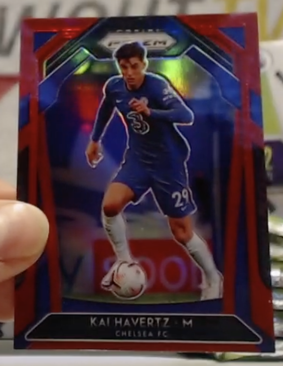 2020-21 PANINI PRIZM PREMIER LEAGUE KAI HAVERTZ ROOKIE Red Prizm