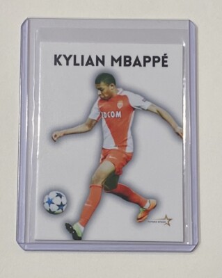 Kylian Mbappe Limited Edition Future Stock AS Monaco FC Rookie Card 9/100