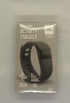 Gems Bluetooth Activity Tracker, Gray