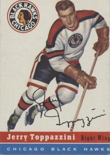 1954-55 Topps - Jerry Toppazzini #21
