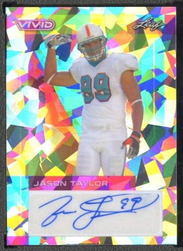 2023 Leaf Vivid Jason Taylor #BA-JT1