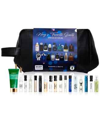 Best Holiday 18-Pc. Fragrance Sampler Set For Him Macy's With Gift Bag & $5 OFF