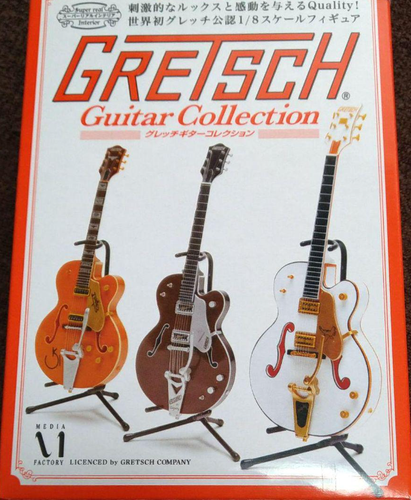 Gretsch Guitar Collection Duojet Figure 1/8 Silver Media Factory