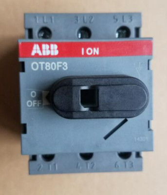 1PC Original ABB Isolation Switch OT80F3 80A 3P *A0