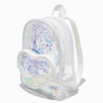 Kinderrucksack  Claires Transparenter Mini-Rucksack 