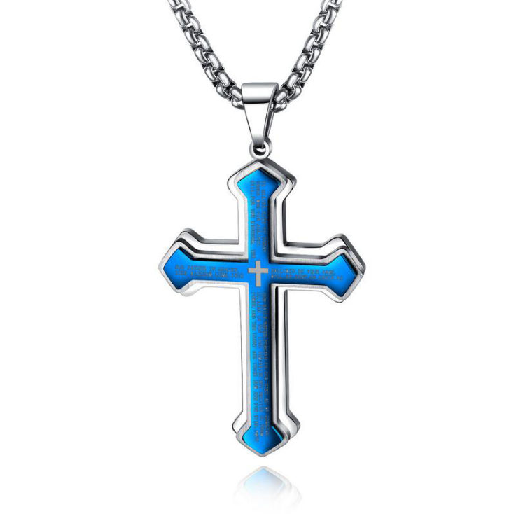 【2plan】24SS★ [MADE] 051 Jewel Cross Necklace Amazon.com: Poxtex Gold Diamond Chunky Cross Necklaces for