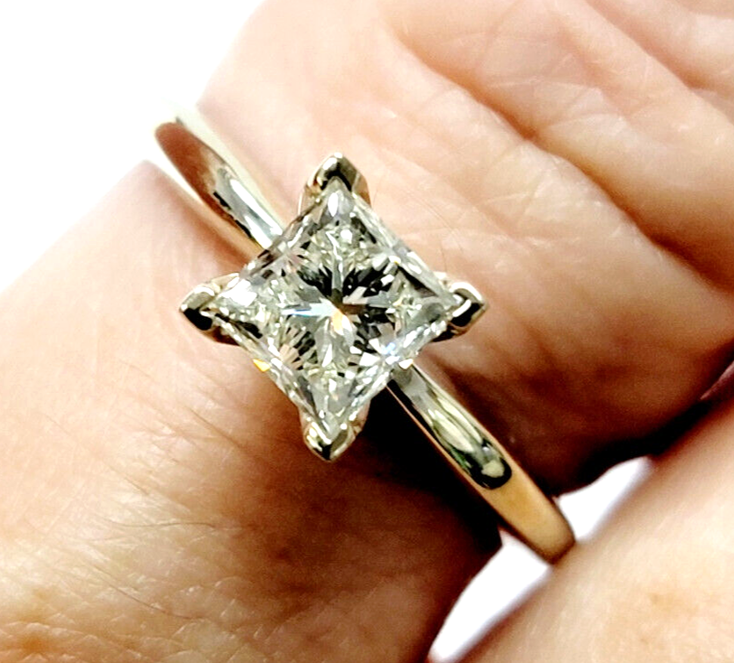 1.01 carat discount princess cut diamond