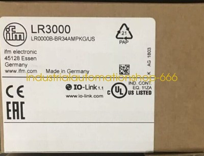 1PC NEW IFM LR3000 electronic level sensor   DHL or FedEX #W8
