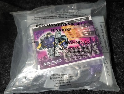 Transformers BotCon 2012 Shattered Glass Junkion Set Sealed