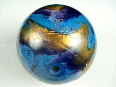 Ebonite Total NV Traxion Reactive 0.30 Bowling Ball Drilled 14 Ib 14 oz