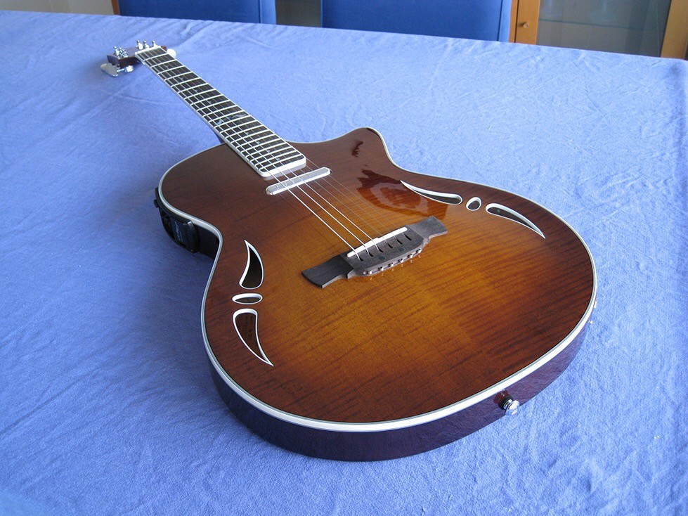 Crafter SA TMVS hybrid acoustic/electric guitar in Antrim Road