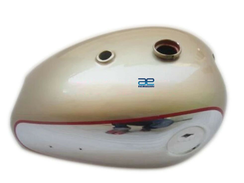 BSA Gold Star A7 A10 Super Rocket Chrome & Painted Petrol Gas Fuel Tank  
