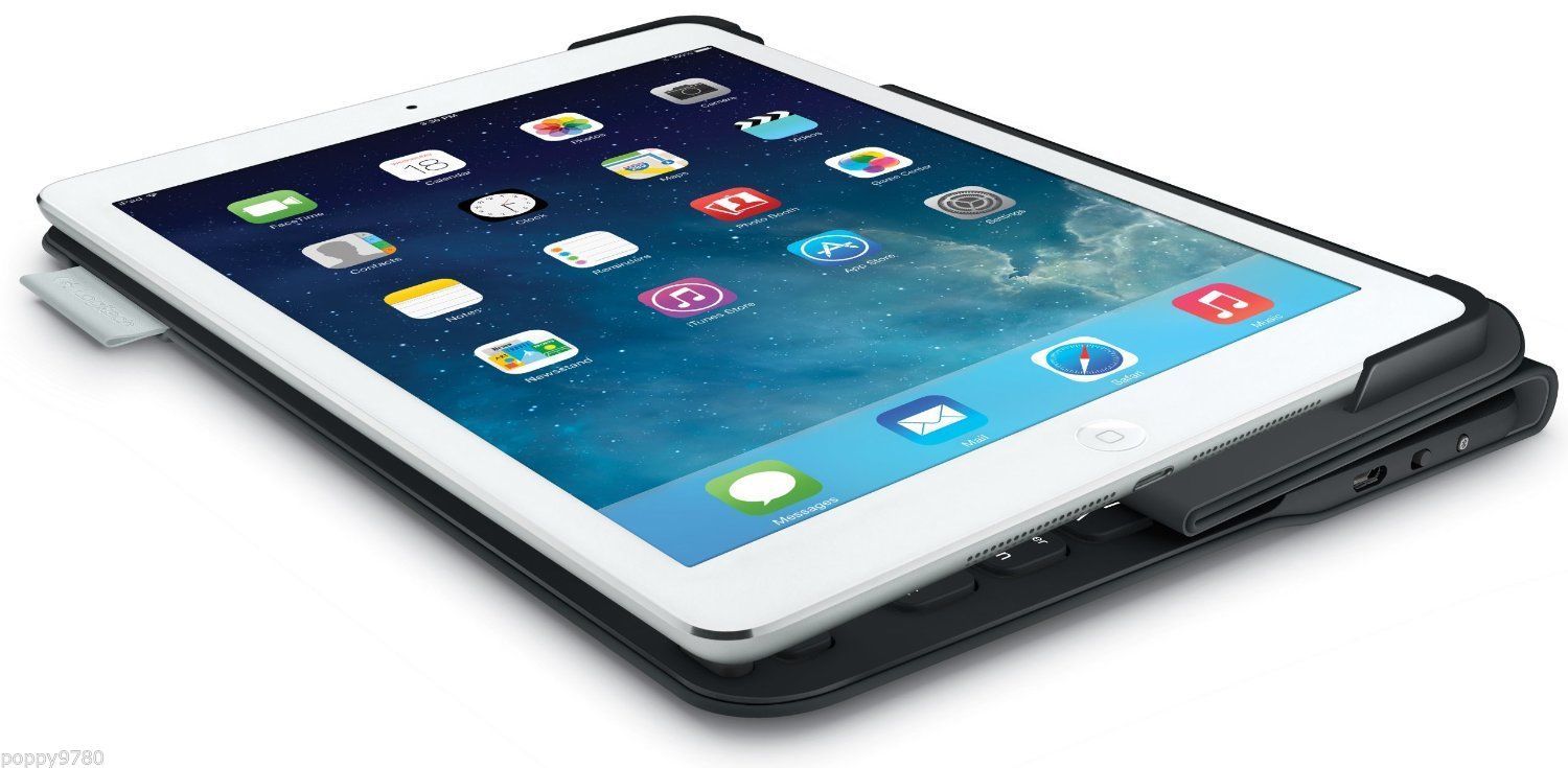 Logitech Type+ Wireless Keyboard Folio Cover Case iPad 6 2018 A1893, A1954 9.7" 