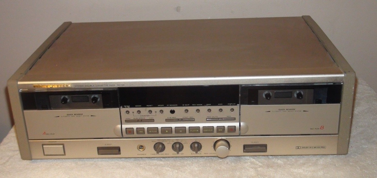 【marantz】ダブルカセットデッキ【SD515DF】 marantz】ダブルカセットデッキ【SD515DF】 Vintage Marantz