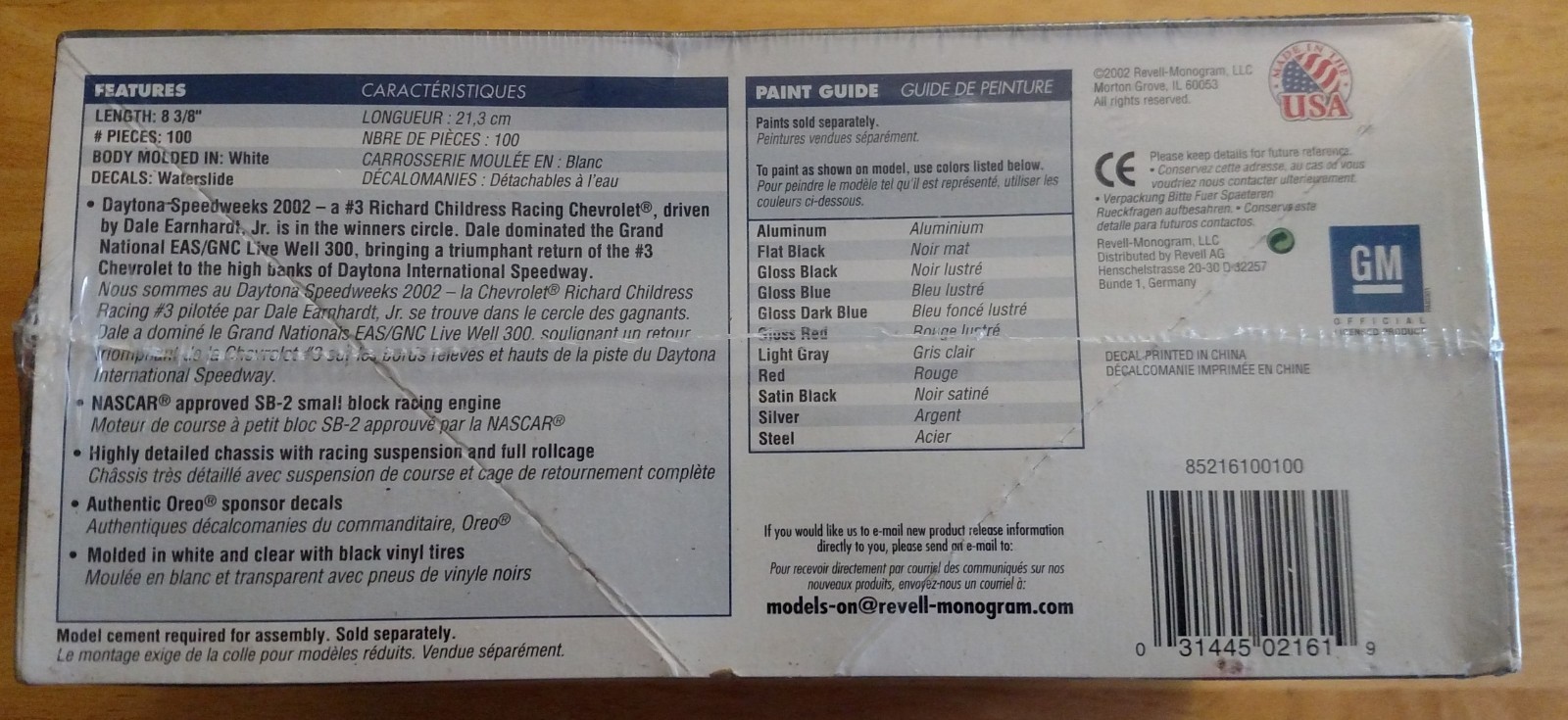 Revell #3 Dale Earnhardt Jr OREO Monte Carlo 1/24