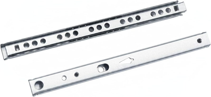 Drawer Slides, Partial Extension Runners, 1 Pair