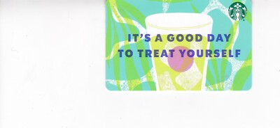 Starbucks Card 2021 ''It's a Good day '' PIN COVER INTACT