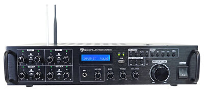 Rockville Rock Zone 8 8 channel 8 Zone 1000W RMS Multi Room Receiver/Amplifier