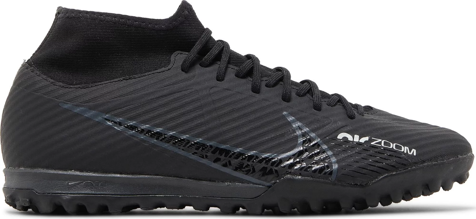 

Мужские кроссовки Nike Zoom Superfly 9 Academy TF Turf Black Dark Smoke Grey DJ5629-001 10,5, Черный, Nike Zoom Superfly