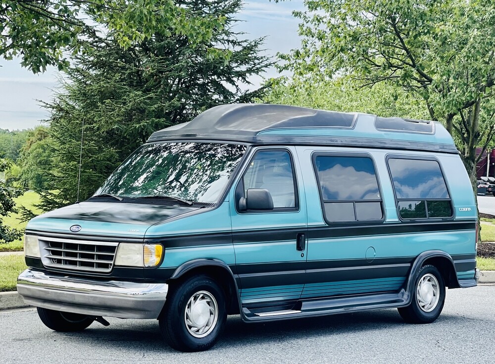 No Reserve! 1995 Ford Econoline E150 Conversion Van Camper Van Low
