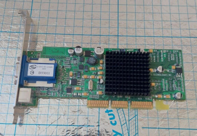 1028342302 ATI RADEON 00P767 7500 32MB AGP VIDEO CARD VGA VIDEO-OUT 0P767 GPU