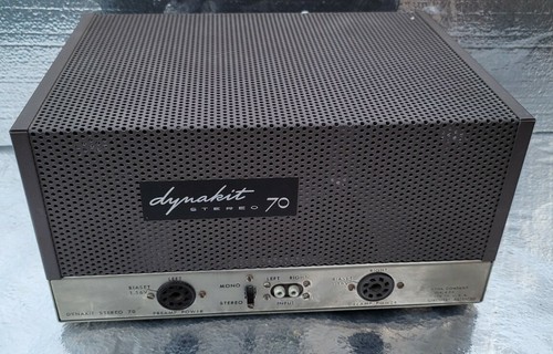 Dynaco Dynakit ST-70 Stereo Tube Amp Amplifier Mullard EL34
