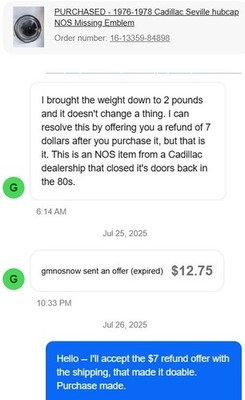 Item photo(s) from verified buyer