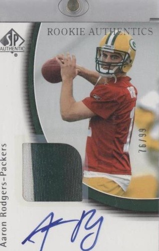 2005 SP Authentic Aaron Rodgers #252
