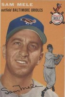 1954 Topps - Sam Mele #240