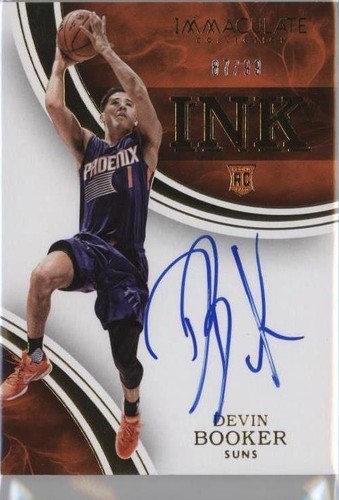 2015-16 Panini Immaculate Collection - Devin Booker #IK-DBO
