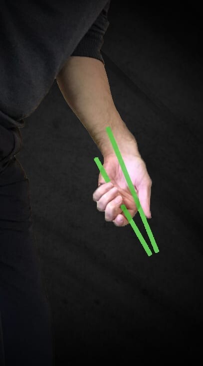 P2 Aware Tour Putter Grip RARE (green)