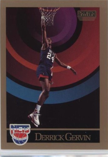1990-91 Skybox - Derrick Gervin #179