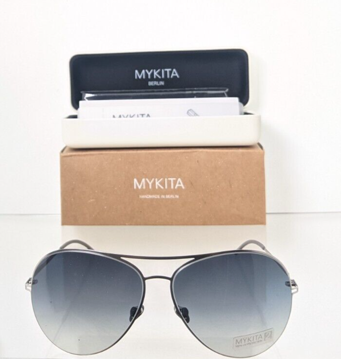 Pre-owned Mykita Brand Authentic  Sunglasses Alvar Col. 009 60mm Frame In Gray