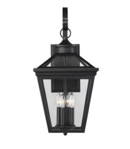 Savoy House Lighting 5-142-BK Ellijay 4 Light 25 inch Black Outdoor Wall Lantern