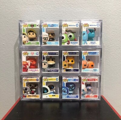 Bitty Pop! Disney Pixar - 1'' MINIS - Complete Common Set of 12 - No Mystery