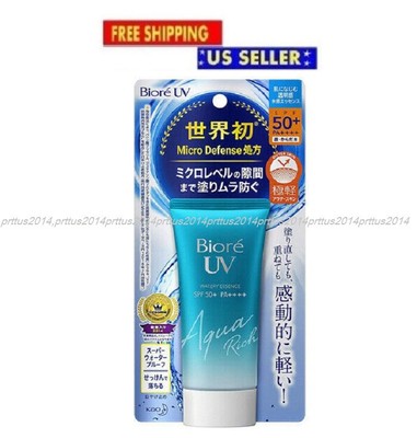 JAPAN MODEL Kao BIORE UV Aqua Rich Watery Essence Sunscreen...