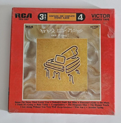 Nina Simone and Piano! 1969 Reel to Reel Tape 3¾ IPS Stereo 4-Track SEALED