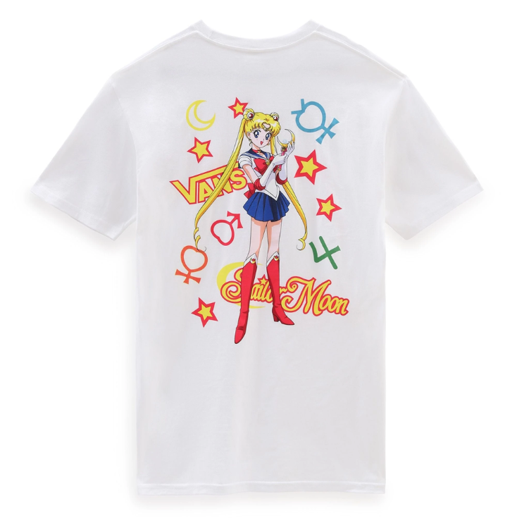 

Футболки Vans X Sailor Moon BFF с коротким рукавом — VN0000A5WHT Expeditedship, Белый