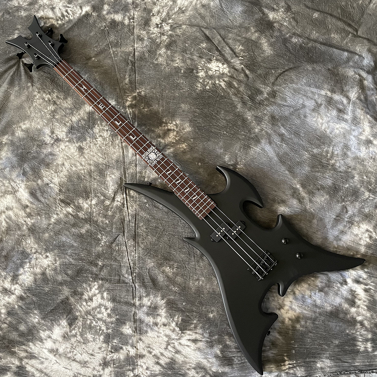 custom Modern 4-strings Electric Bass Guitar matte black