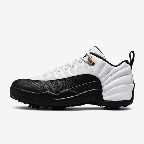 Air Jordan 12 Golf ホワイト/ブラック Nike Air Jordan 12 Low Golf Taxi White/Black DH4120-100