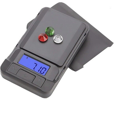 Mini Digital Scale High Accuracy Electronic Jewelry LCD Display W Tare 500g/1g