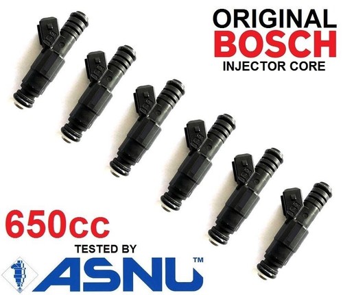 Fuel Injector s x 6 for Ford BA BF XR6 turbo 650cc 60lb 62lb 65lb EV6 FPV BOSCH Fuel Injector s x 6 for Ford BA BF XR6 turbo 650cc 60lb 62lb 65lb EV6 FPV BOSCH