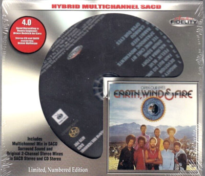 Earth, Wind & Fire   Open Our Eyes Audio Fidelity SACD Hybrid Numbered Sealed CD
