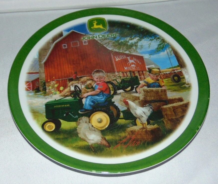 3 pcs JOHN DEER Kids Melmac 8