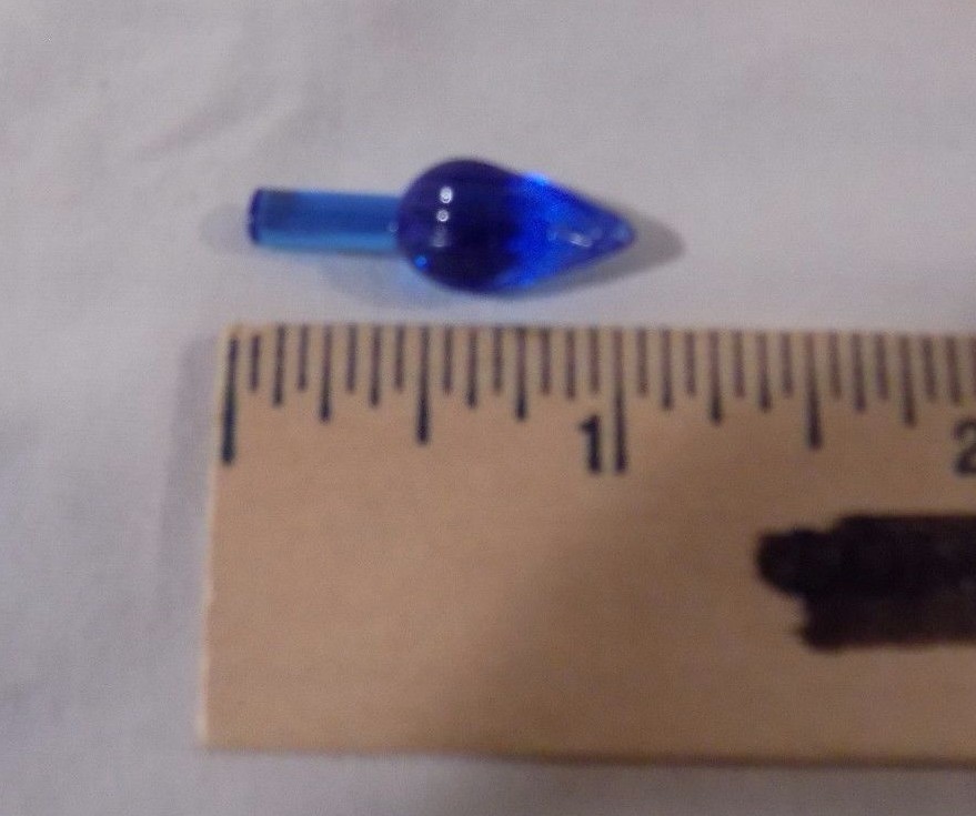 30 Ceramic Christmas Tree Multi Color Medium Twist Plastic Lights Bulbs 1