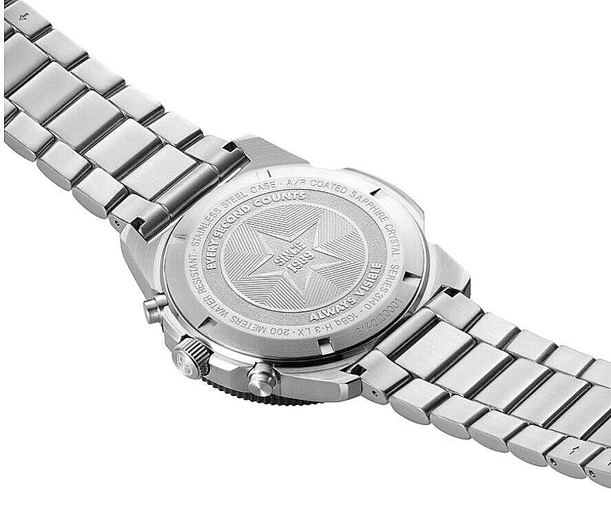 Pre-owned Luminox Factory  Pacific Diver Chronograph Stainless Steel Mens Watch Xs.3142