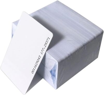 100 PCS 125KHz RFID Proximity ID Cards Token Tag Key Card for Entry Access