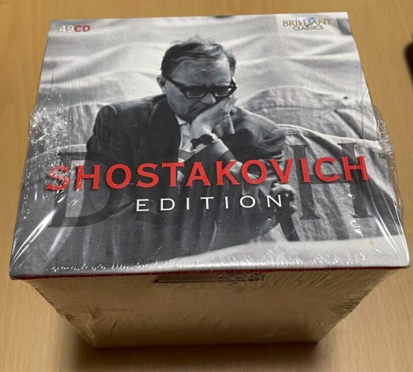 Shostakovich Edition 49 CD Box Brilliant Classics 2013 Shostakovich Edition 49 CD Box Brilliant Classics 2013